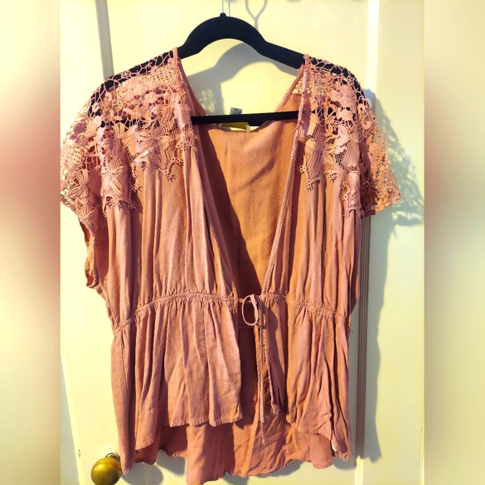 Blush Pink Kimono